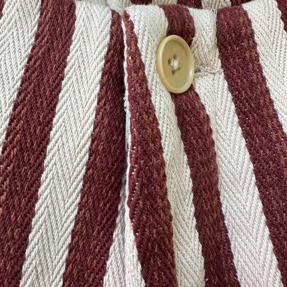 NWT CARON CALLAHAN DEXTER PANTS - AUBURN STRIPE size XL - Picture 13 of 16